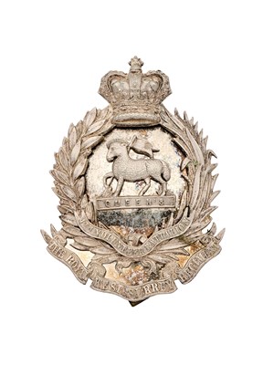 Lot 266 - A PRE-1901 4TH VOLUNTEER BATTALION THE QUEEN’S (ROYAL WEST SURREY REGIMENT) OFFICER’S