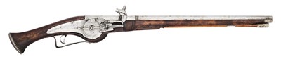 Lot 221 - A GERMAN 32 BORE WHEEL-LOCK HOLSTER PISTOL, SUHL, CIRCA 1630-40