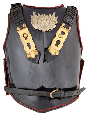 Lot 640 - A PRUSSIAN CAVALRYMAN'S COMPOSITE CUIRASS