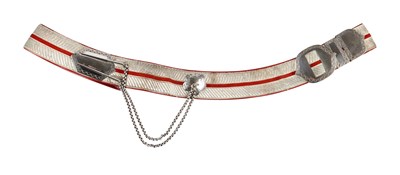 Lot 293 - A LIGHT CAVALRY OFFICER'S POUCH BELT OF THE BERKSHIRE YEOMANRY