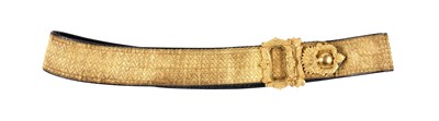 Lot 295 - AN OFFICER'S POUCH BELT OF THE ROYAL ARTILLERY