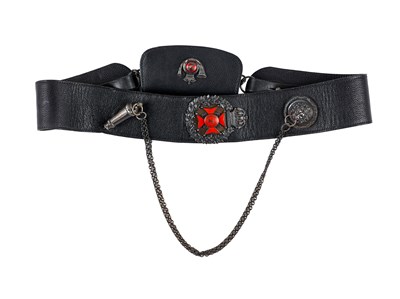 Lot 289 - AN OFFICER'S POUCH AND BELT OF THE QUEEN'S OWN RIFLES OF CANADA