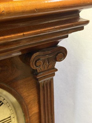 Lot 39 - A VICTORIAN MAHOGANY PERPETUAL CALENDAR BRACKET CLOCK, GEORGE TAYLOR, WOLVERHAMPTON, CIRCA 1850