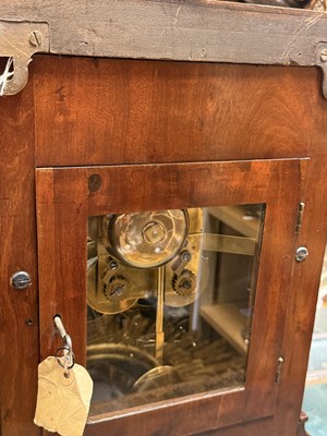 Lot 39 - A VICTORIAN MAHOGANY PERPETUAL CALENDAR BRACKET CLOCK, GEORGE TAYLOR, WOLVERHAMPTON, CIRCA 1850
