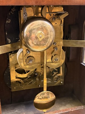 Lot 39 - A VICTORIAN MAHOGANY PERPETUAL CALENDAR BRACKET CLOCK, GEORGE TAYLOR, WOLVERHAMPTON, CIRCA 1850
