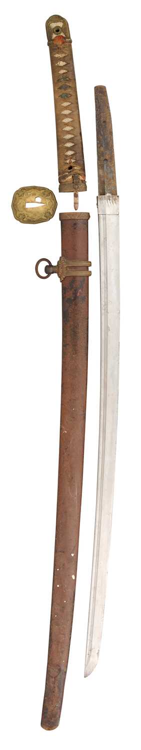 Lot 91 - A SHINTO KATANA BLADE