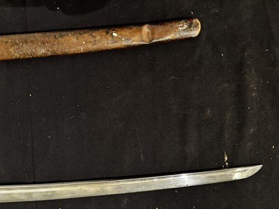 Lot 91 - A SHINTO KATANA BLADE