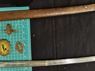 Lot 91 - A SHINTO KATANA BLADE