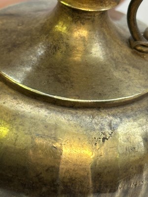Lot 43 - A SMALL SILVER GILT EWER, LATE MUGHAL, INDIA, CIRCA 1800