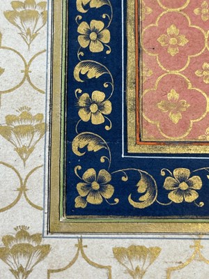 Lot 46 - A MUGHAL PORTRAIT OF A EUROPEAN BEAUTY, NORTH INDIA, 18TH CENTURY