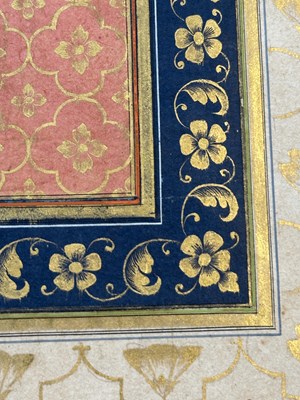 Lot 46 - A MUGHAL PORTRAIT OF A EUROPEAN BEAUTY, NORTH INDIA, 18TH CENTURY