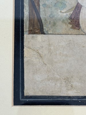 Lot 53 - AN ILLUSTRATION TO A NAYIKA SERIES, GULER, CIRCA 1770-80
