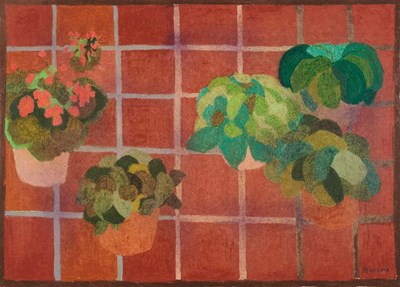 Lot 204 - BERNARD MYERS (BRITISH 1925-2007)