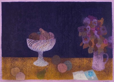 Lot 206 - BERNARD MYERS (BRITISH 1925-2007)