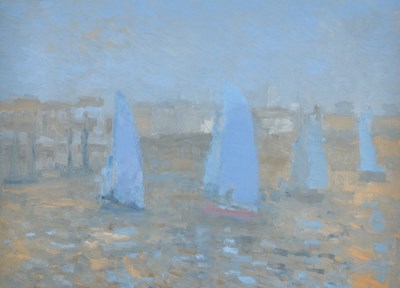 Lot 220 - BERNARD MYERS (BRITISH 1925-2007)