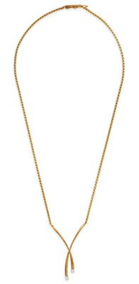 Lot 77 - DIAMOND NECKLACE