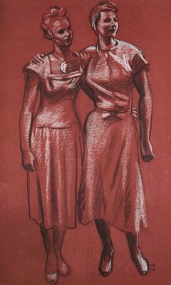 Lot 110 - HANS FEIBUSCH (GERMAN-BRITISH 1898-1998)