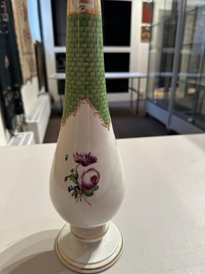 Lot 400 - A VIENNA ROSEWATER BOTTLE FOR THE OTTOMAN MARKET, LATE 18TH CENTURY