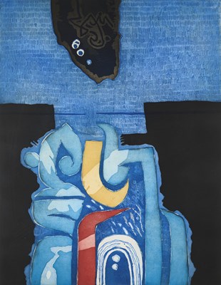 Lot 44 - DIA AL AZZAWI (BRITISH / IRAQI B.1939)