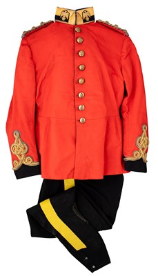 Lot 405 - UNIFORMS OF A CAVALRY OFFICER, EARLY 20TH CENTURY