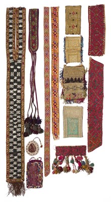 Lot 169 - A GROUP OF AFGHAN AND CENTRAL ASIAN EMBROIDERIES, 20TH CENTURY