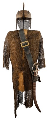 Lot 137 - A COMPOSITE EASTERN HALF-ARMOUR, 19TH CENTURY AND LATER