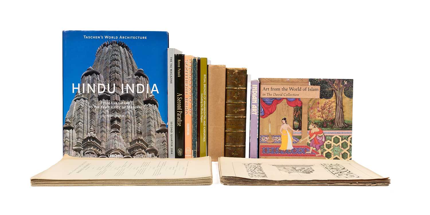 Lot 319 - INDIAN ART: A GROUP OF REFERENCE BOOKS