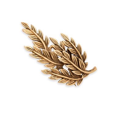 Lot 75 - GOLD BROOCH, 1989