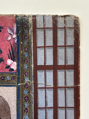 Lot 16 - THE GATHERING OF THE FEAST OF SHAH ABBAS, PERSIA, DATED 1860-1