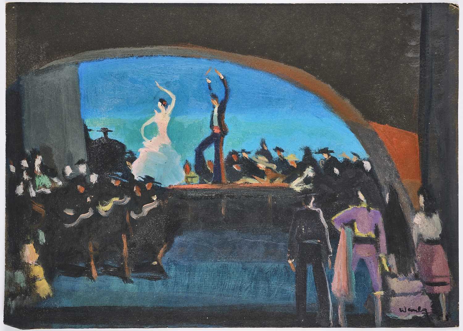Lot 36 - ADHAM WANLY (EGYPTIAN 1908-1959)