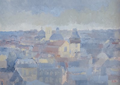 Lot 225 - BERNARD MYERS (BRITISH 1925-2007)