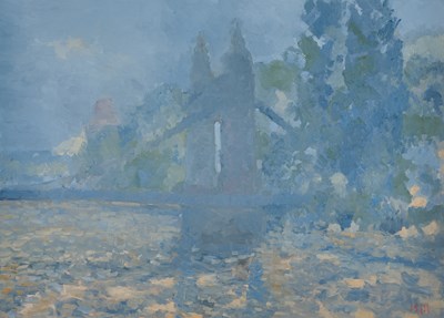 Lot 254 - BERNARD MYERS (BRITISH 1925-2007)