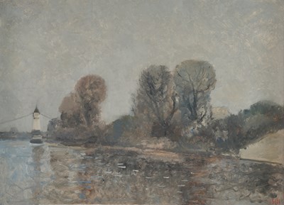 Lot 223 - BERNARD MYERS (BRITISH 1925-2007)