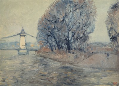 Lot 260 - BERNARD MYERS (BRITISH 1925-2007)