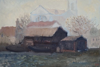 Lot 272 - BERNARD MYERS (BRITISH 1925-2007)