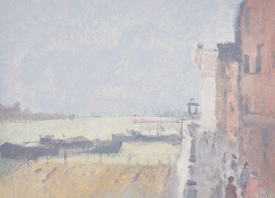 Lot 252 - BERNARD MYERS (BRITISH 1925-2007)