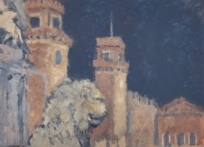 Lot 244 - BERNARD MYERS (BRITISH 1925-2007)