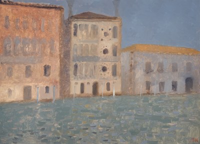 Lot 245 - BERNARD MYERS (BRITISH 1925-2007)