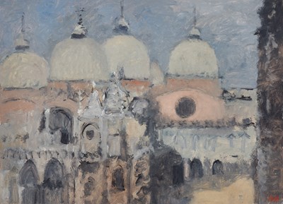 Lot 241 - BERNARD MYERS (BRITISH 1925-2007)