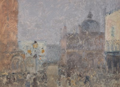 Lot 240 - BERNARD MYERS (BRITISH 1925-2007)