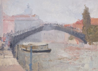 Lot 235 - BERNARD MYERS (BRITISH 1925-2007)