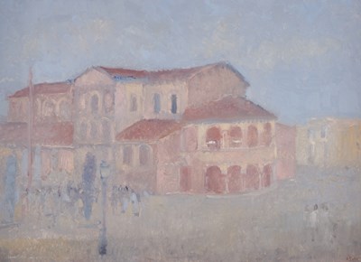 Lot 271 - BERNARD MYERS (BRITISH 1925-2007)