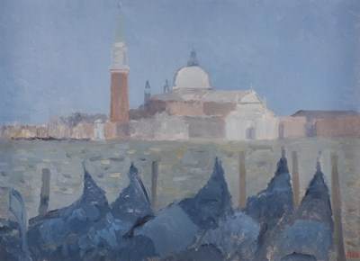 Lot 239 - BERNARD MYERS (BRITISH 1925-2007)