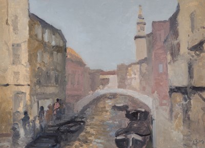 Lot 237 - BERNARD MYERS (BRITISH 1925-2007)