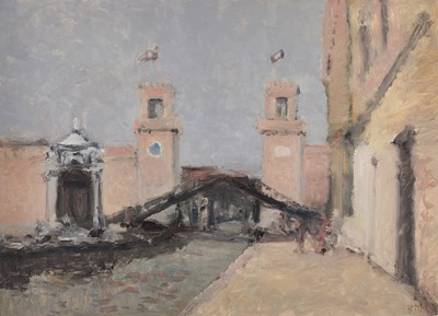 Lot 236 - BERNARD MYERS (BRITISH 1925-2007)