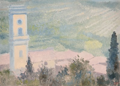 Lot 273 - BERNARD MYERS (BRITISH 1925-2007)