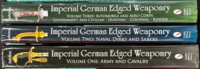 Lot 357 - GERMAN MILITARY EDGED WEAPONS REFERENCE BOOKS: 4 VOLUMES