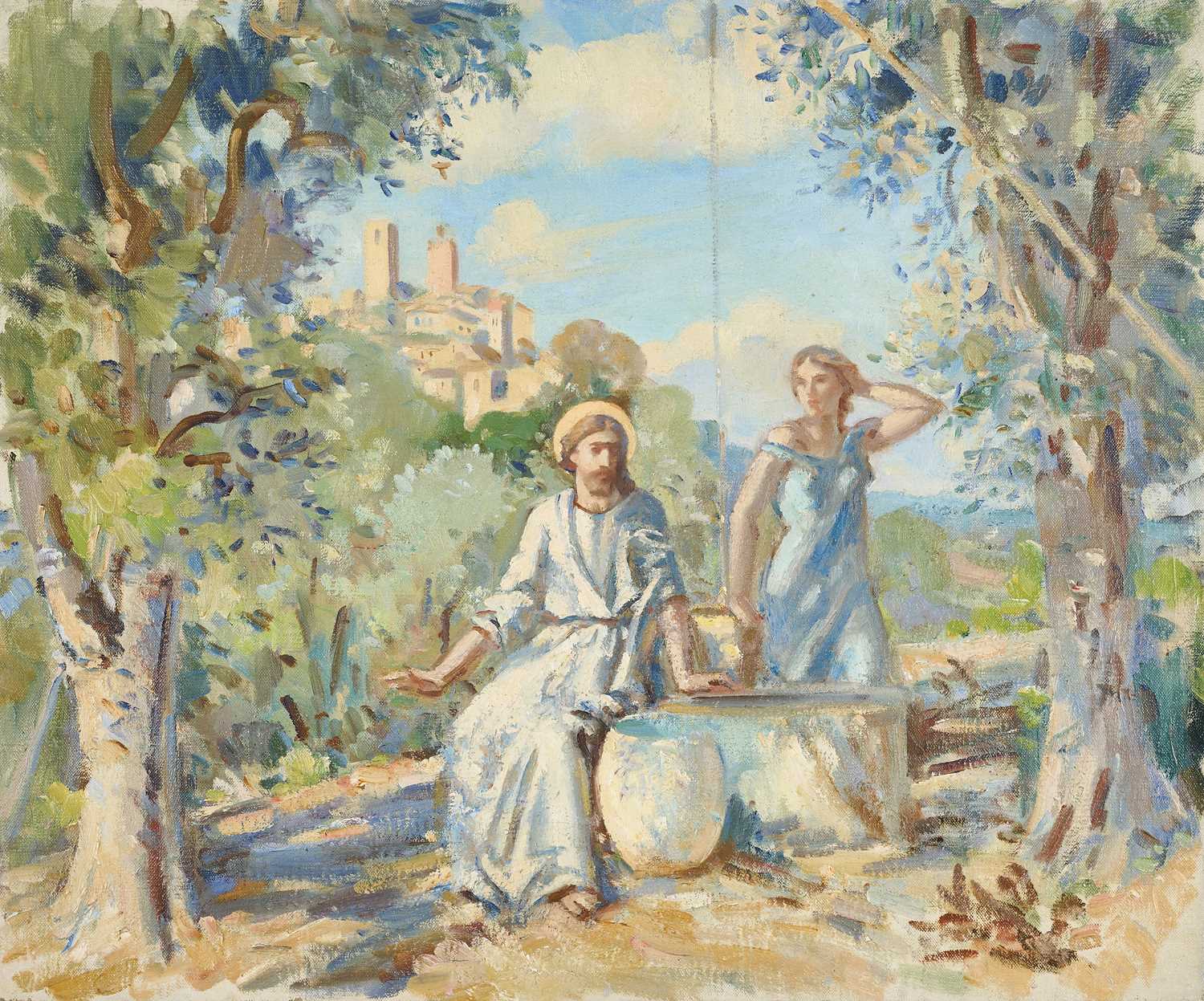 Lot 64 - WILFRID DE GLEHN RA (BRITISH 1870-1951)