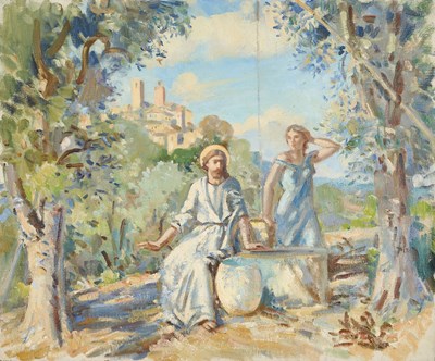Lot 64 - WILFRID DE GLEHN RA (BRITISH 1870-1951)