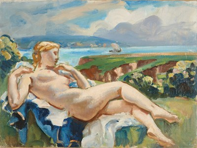 Lot 55 - WILFRID DE GLEHN RA (BRITISH 1870-1951)